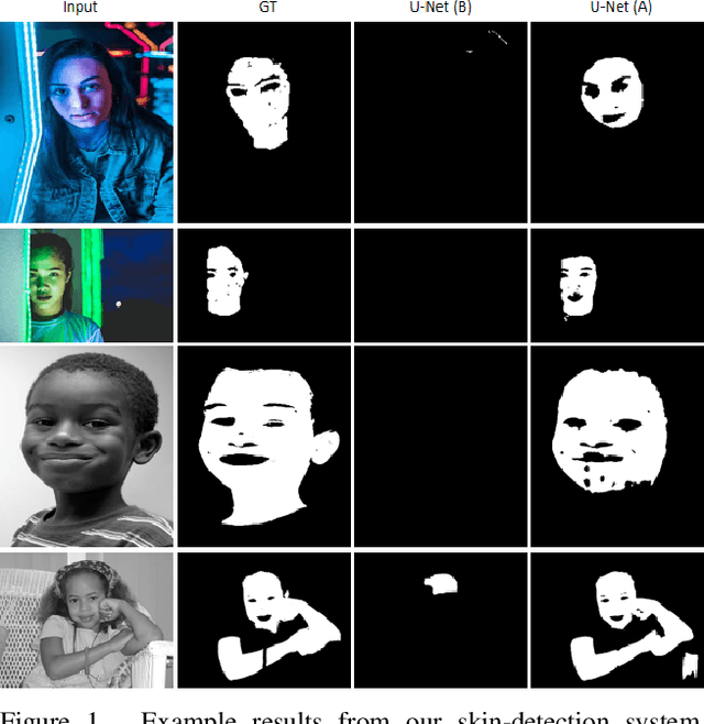 Figure 1 for Color Invariant Skin Segmentation