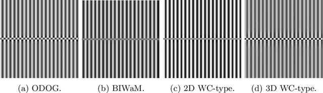 Figure 2 for A cortical-inspired model for orientation-dependent contrast perception: a link with Wilson-Cowan equations