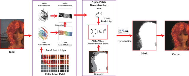 Figure 1 for Patch alignment manifold matting