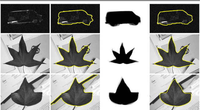 Figure 3 for Iterative graph cuts for image segmentation with a nonlinear statistical shape prior