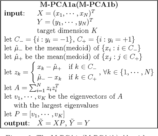 Figure 3 for Maximum Margin Principal Components