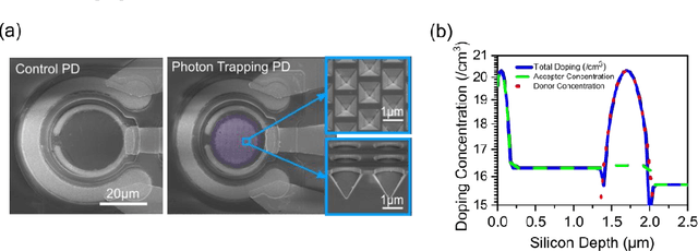 Figure 3 for Avalanche Photodetectors with Photon Trapping Structures for Biomedical Imaging Applications