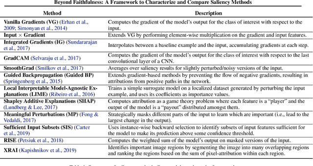 Figure 1 for Beyond Faithfulness: A Framework to Characterize and Compare Saliency Methods