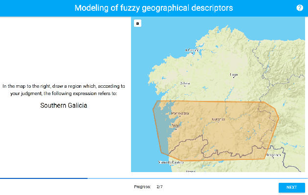 Figure 2 for An Empirical Approach for Modeling Fuzzy Geographical Descriptors