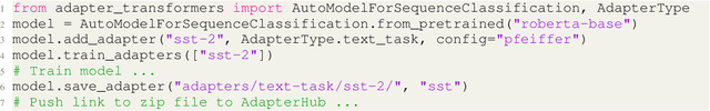 Figure 4 for AdapterHub: A Framework for Adapting Transformers