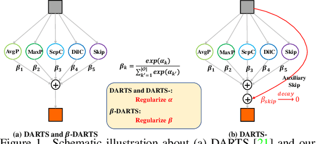 Figure 1 for $β$-DARTS: Beta-Decay Regularization for Differentiable Architecture Search
