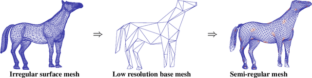 Figure 3 for Mesh Convolutional Autoencoder for Semi-Regular Meshes of Different Sizes