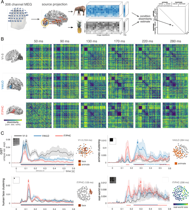 Figure 1 for Recurrence required to capture the dynamic computations of the human ventral visual stream