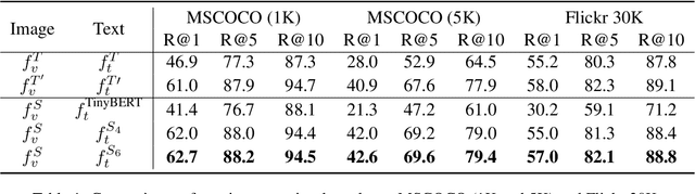 Figure 2 for Leaner and Faster: Two-Stage Model Compression for Lightweight Text-Image Retrieval