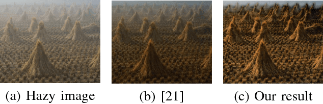 Figure 1 for DR-Net: Transmission Steered Single Image Dehazing Network with Weakly Supervised Refinement