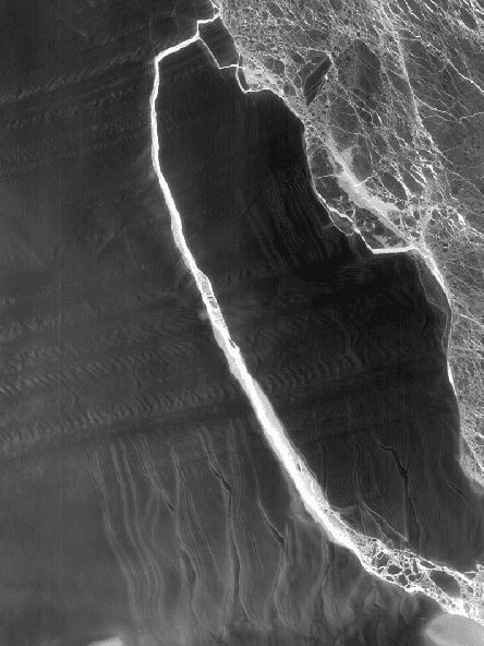 Figure 1 for An Early Warning Sign of Critical Transition in The Antarctic Ice Sheet. A New Data Driven Tool for Spatiotemporal Tipping Point