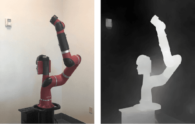 Figure 3 for RGB-D Robotic Pose Estimation For a Servicing Robotic Arm