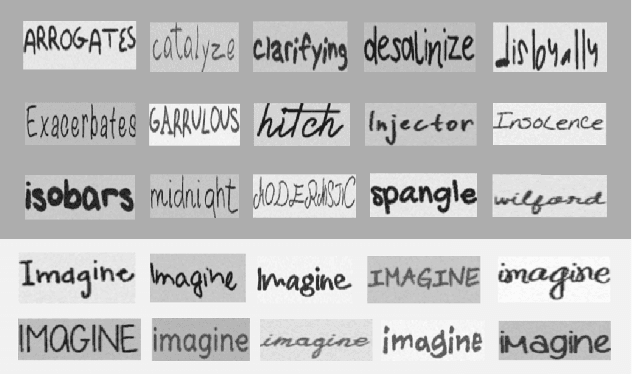 Figure 1 for Learning Deep Representations for Word Spotting Under Weak Supervision