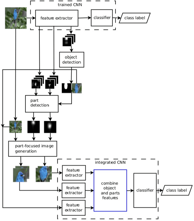 Figure 1 for Fine-Grained Categorization via CNN-Based Automatic Extraction and Integration of Object-Level and Part-Level Features