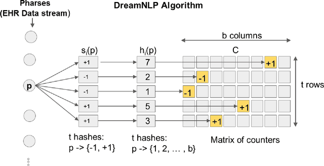 Figure 4 for DreamNLP: Novel NLP System for Clinical Report Metadata Extraction using Count Sketch Data Streaming Algorithm: Preliminary Results