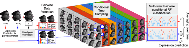 Figure 1 for Dynamic Pose-Robust Facial Expression Recognition by Multi-View Pairwise Conditional Random Forests