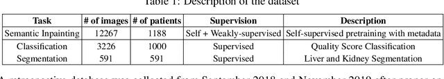 Figure 2 for Weakly Supervised Context Encoder using DICOM metadata in Ultrasound Imaging