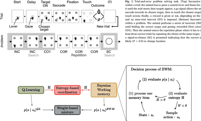 Figure 1 for Adaptive coordination of working-memory and reinforcement learning in non-human primates performing a trial-and-error problem solving task
