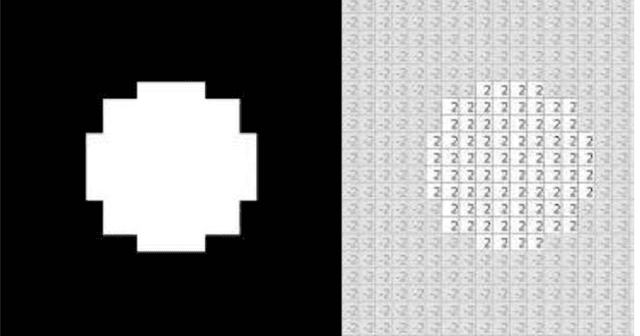 Figure 4 for Fingers' Angle Calculation using Level-Set Method