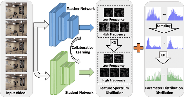 Figure 3 for Collaborative Distillation in the Parameter and Spectrum Domains for Video Action Recognition