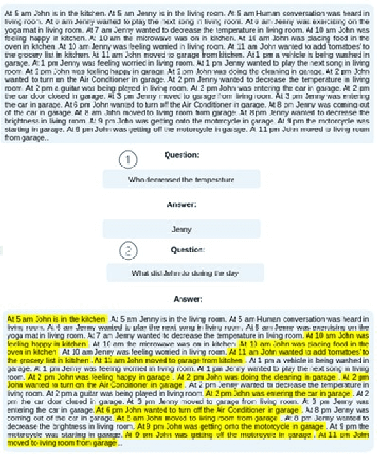 Figure 1 for Activity report analysis with automatic single or multispan answer extraction