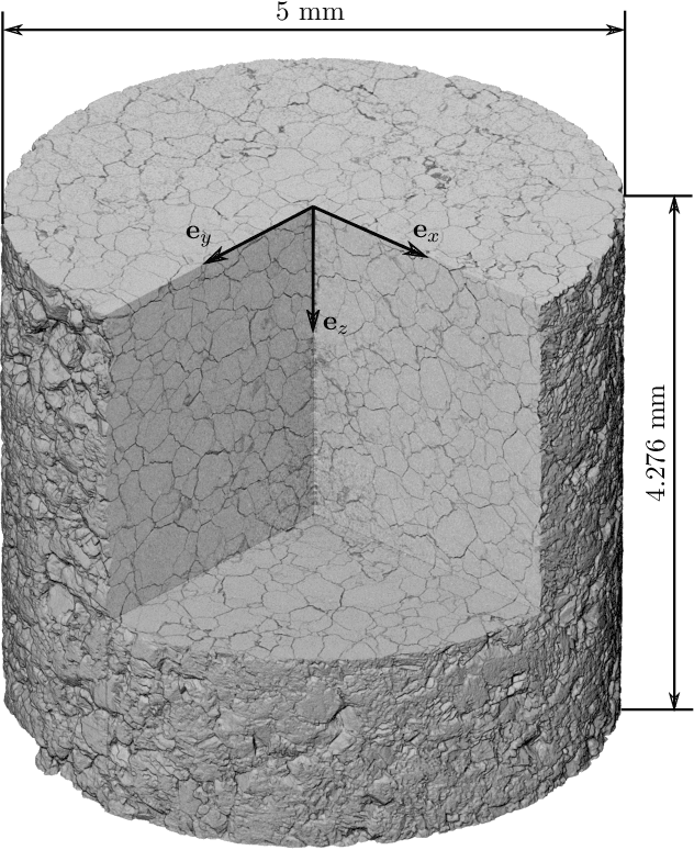 Figure 1 for Detecting micro fractures with X-ray computed tomography