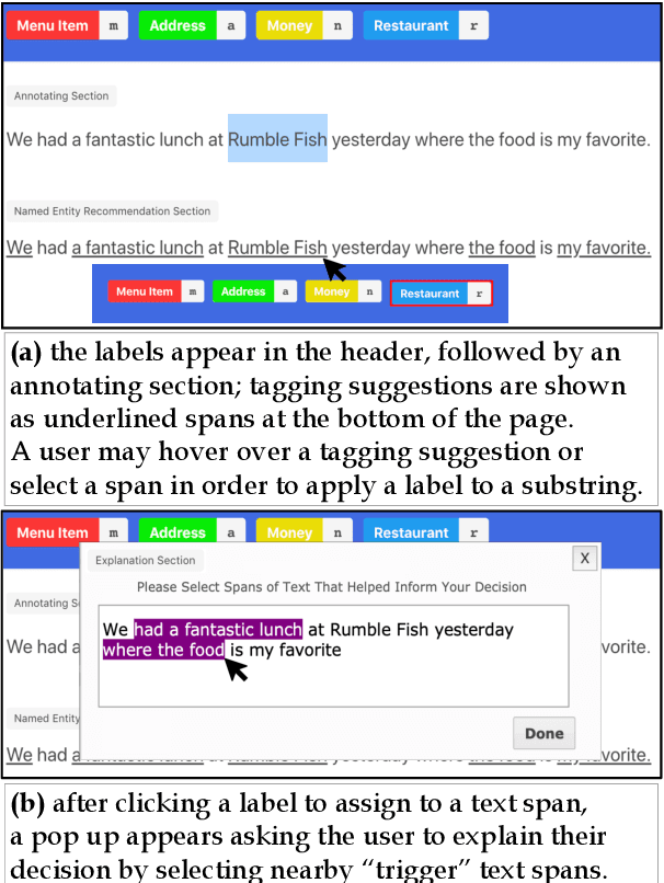 Figure 3 for LEAN-LIFE: A Label-Efficient Annotation Framework Towards Learning from Explanation