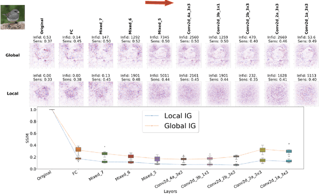 Figure 1 for Investigating sanity checks for saliency maps with image and text classification