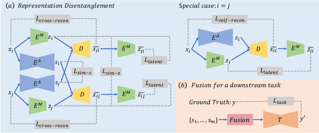 Figure 1 for Representation Disentanglement for Multi-modal MR Analysis