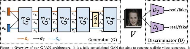 Figure 1 for $\mathbf{G^{3}AN}$: This video does not exist. Disentangling motion and appearance for video generation