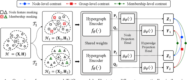 Figure 1 for I'm Me, We're Us, and I'm Us: Tri-directional Contrastive Learning on Hypergraphs