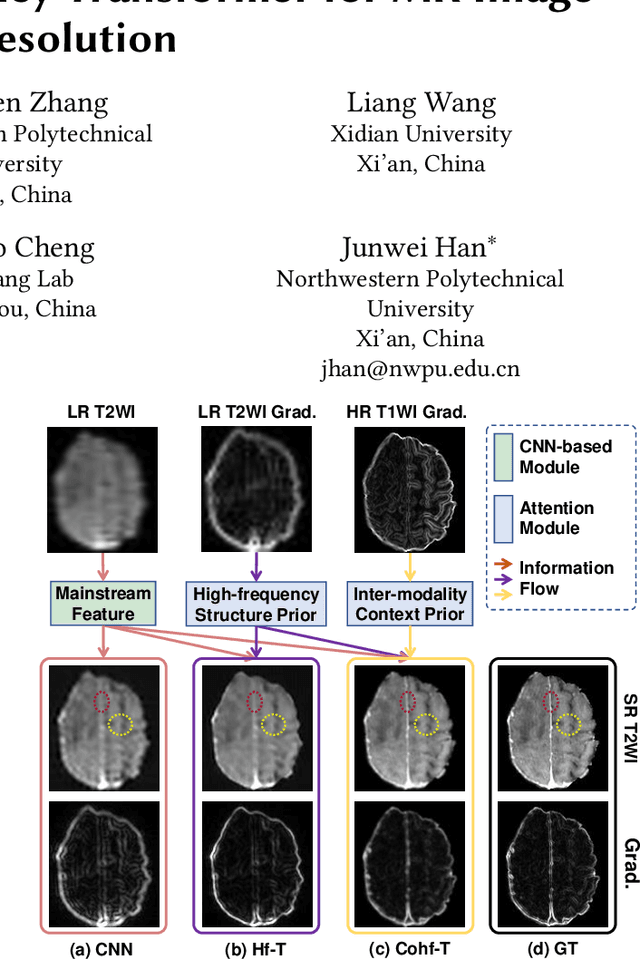 Figure 1 for Cross-Modality High-Frequency Transformer for MR Image Super-Resolution