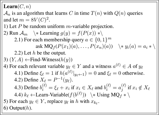 Figure 2 for Adaptive Exact Learning of Decision Trees from Membership Queries