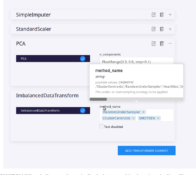 Figure 2 for The PHOTON Wizard -- Towards Educational Machine Learning Code Generators