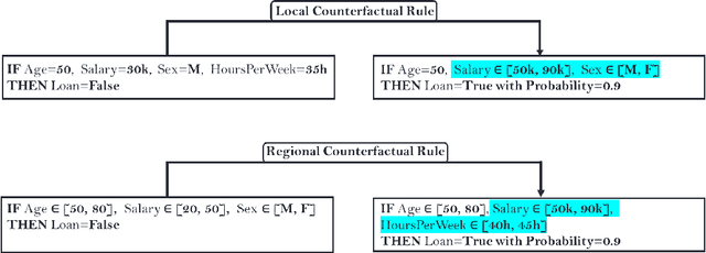 Figure 1 for Rethinking Counterfactual Explanations as Local and Regional Counterfactual Policies