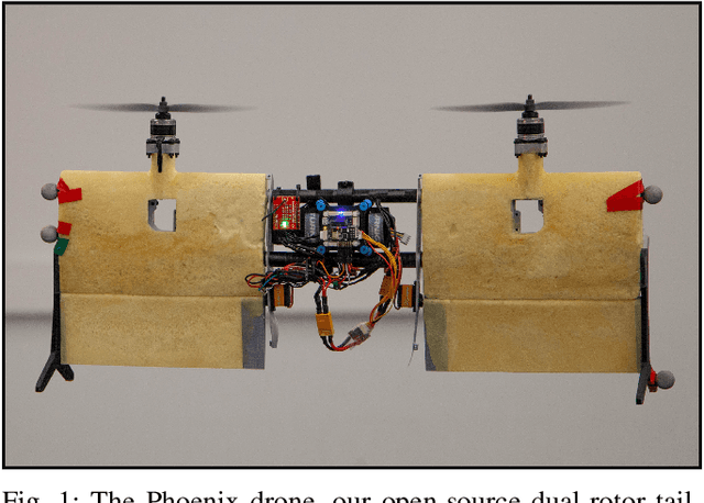 Figure 1 for The Phoenix Drone: An Open-Source Dual-Rotor Tail-Sitter Platform for Research and Education