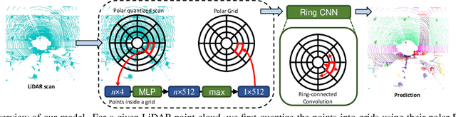 Figure 3 for PolarNet: An Improved Grid Representation for Online LiDAR Point Clouds Semantic Segmentation