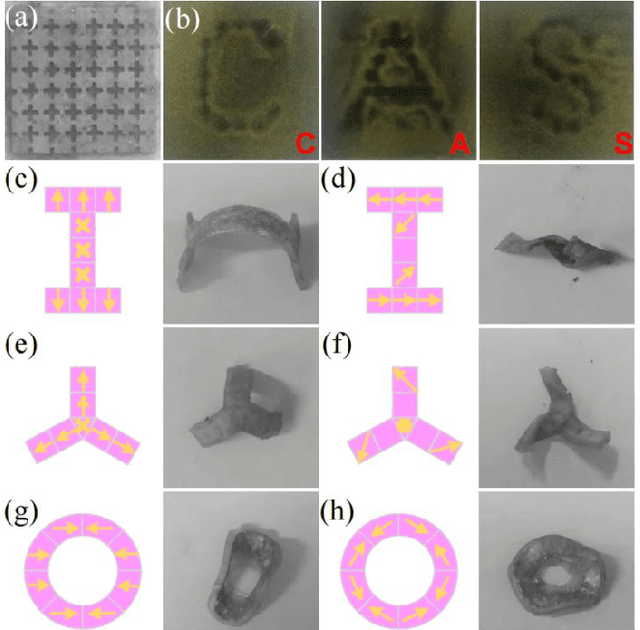 Figure 4 for Shape Programmable Magnetic Pixel Soft Robot