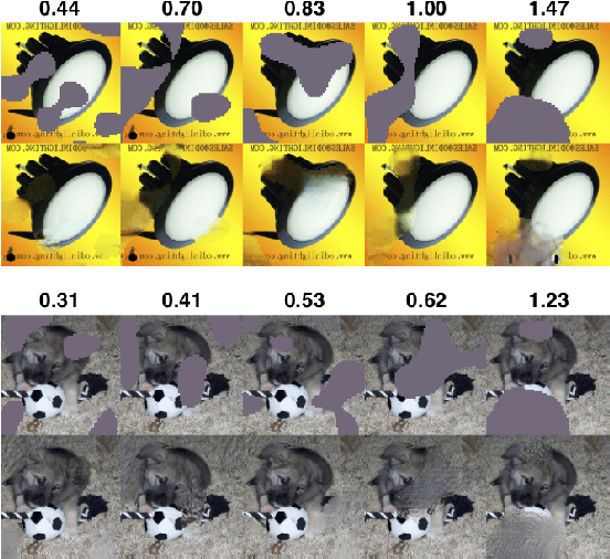 Figure 3 for Cascade context encoder for improved inpainting