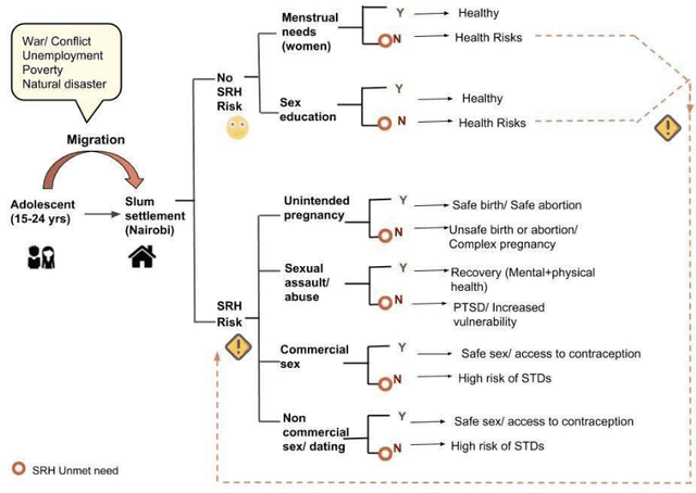 Figure 1 for Migration through Machine Learning Lens -- Predicting Sexual and Reproductive Health Vulnerability of Young Migrants