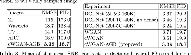 Figure 2 for Conditional WGANs with Adaptive Gradient Balancing for Sparse MRI Reconstruction