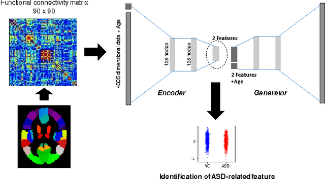 Figure 1 for Functional connectivity patterns of autism spectrum disorder identified by deep feature learning