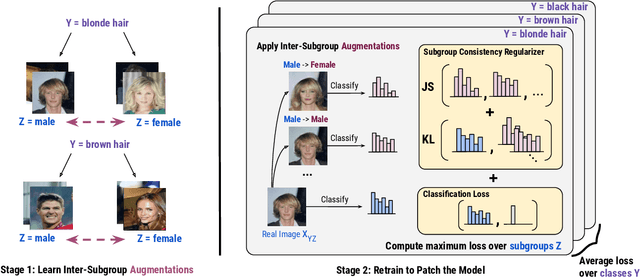 Figure 3 for Model Patching: Closing the Subgroup Performance Gap with Data Augmentation