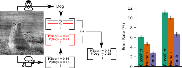 Figure 1 for Combining Human Predictions with Model Probabilities via Confusion Matrices and Calibration
