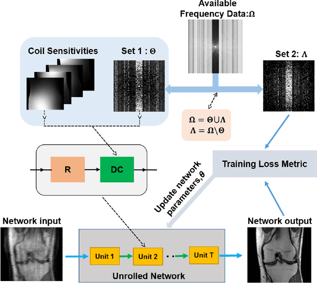 Figure 2 for Self-Supervised Learning of Physics-Based Reconstruction Neural Networks without Fully-Sampled Reference Data