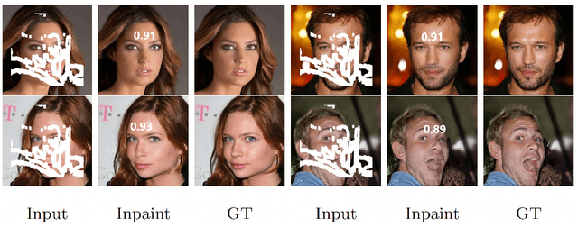 Figure 1 for V-LinkNet: Learning Contextual Inpainting Across Latent Space of Generative Adversarial Network