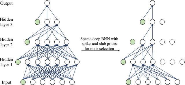 Figure 1 for Layer Adaptive Node Selection in Bayesian Neural Networks: Statistical Guarantees and Implementation Details