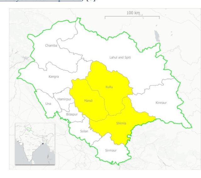 Figure 1 for Using Machine Learning to generate an open-access cropland map from satellite images time series in the Indian Himalayan Region