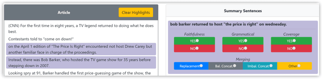 Figure 2 for Analyzing Sentence Fusion in Abstractive Summarization