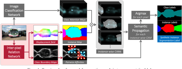 Figure 1 for Weakly Supervised Learning of Instance Segmentation with Inter-pixel Relations
